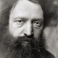 Peter Hille, Foto Um 1903